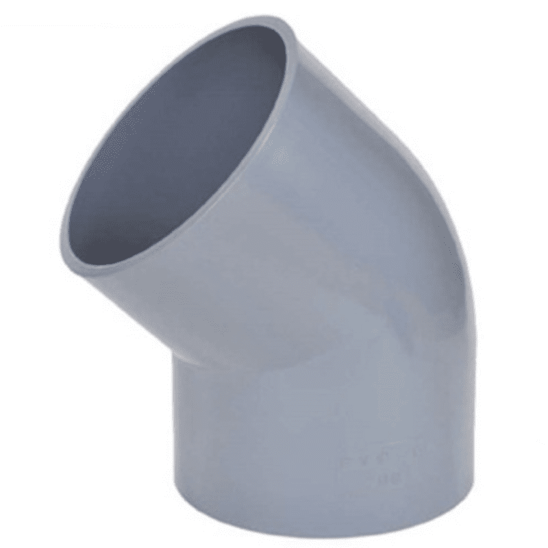 PVC 45-Degree Bend - 110mm - Image 1