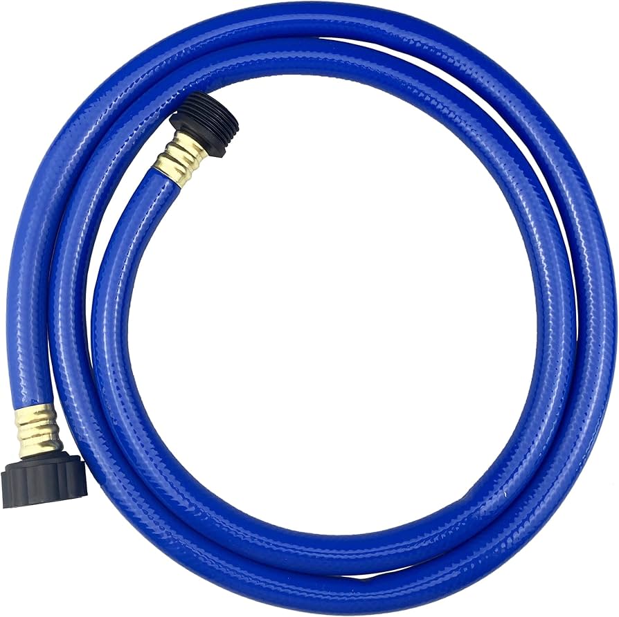 Flexible Water Supply Hose - 1/2 Inch (Cold/Blue) - Image 1