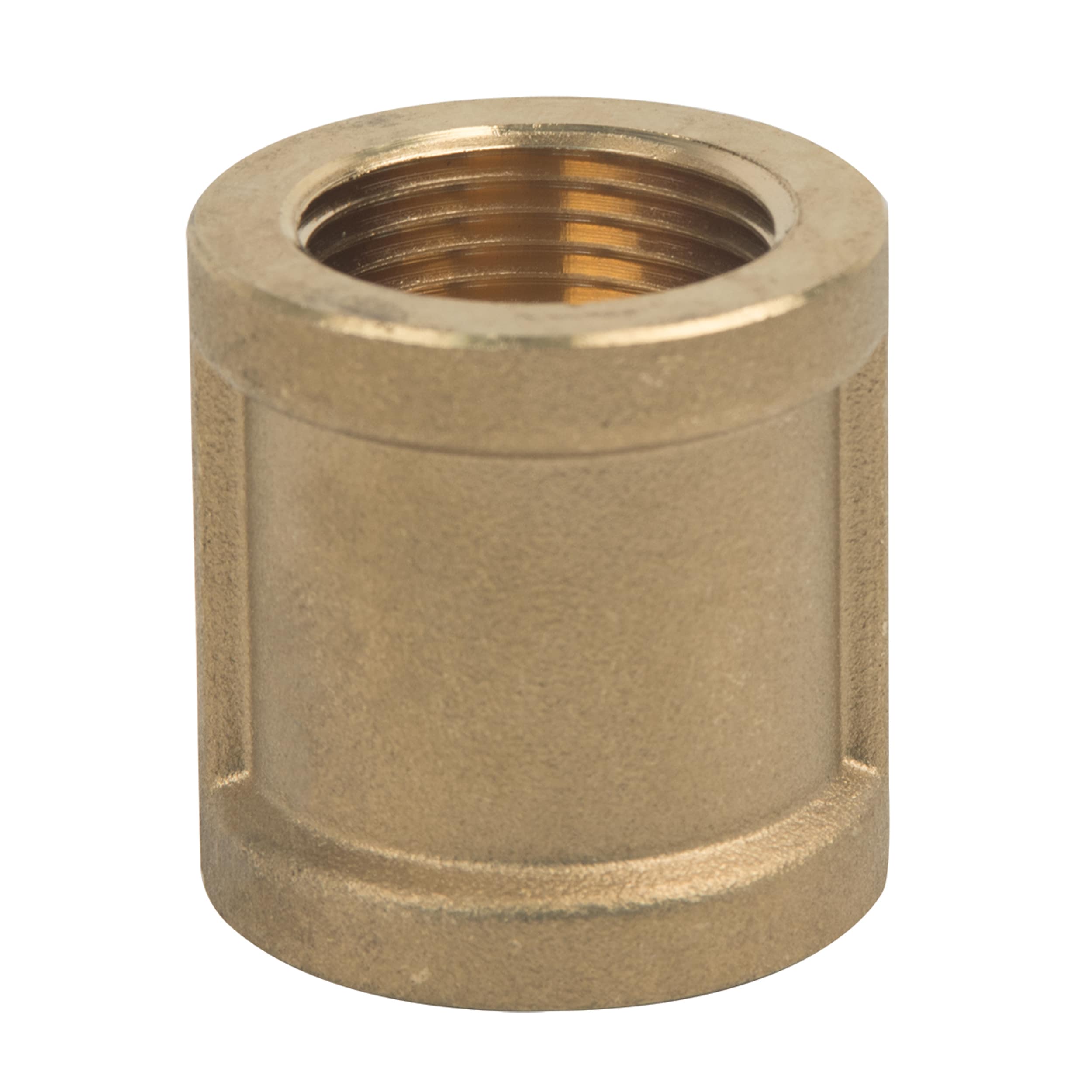 Brass Female Adapter Coupling - 3/4 Inch - Image 1