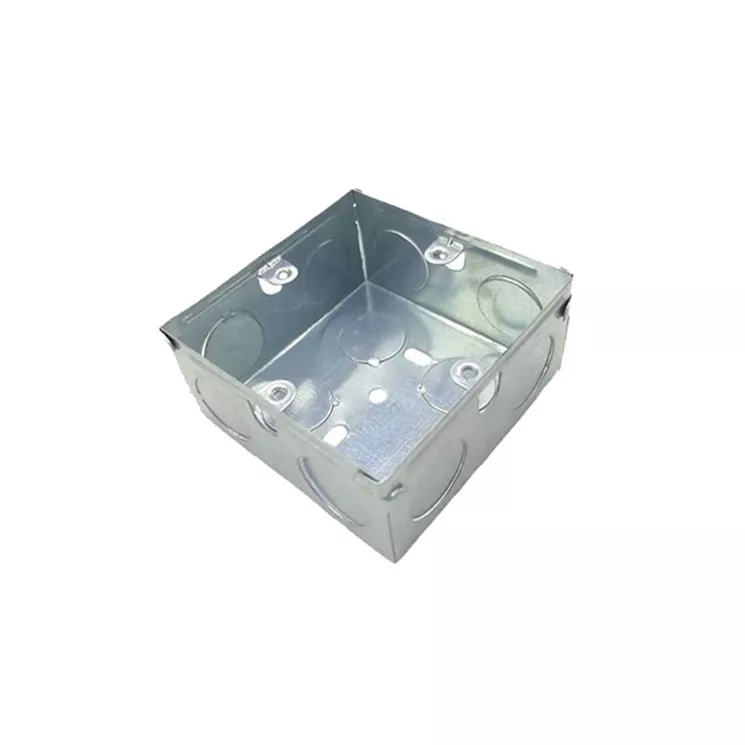 Metal Back Box - Single Gang (3x3) - Image 1